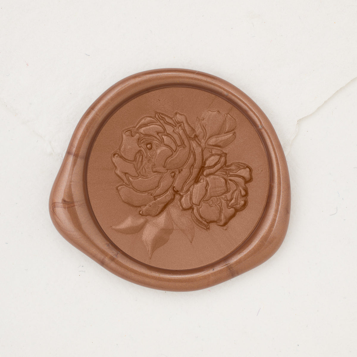 Vintage Peonies 3D Wax Seals