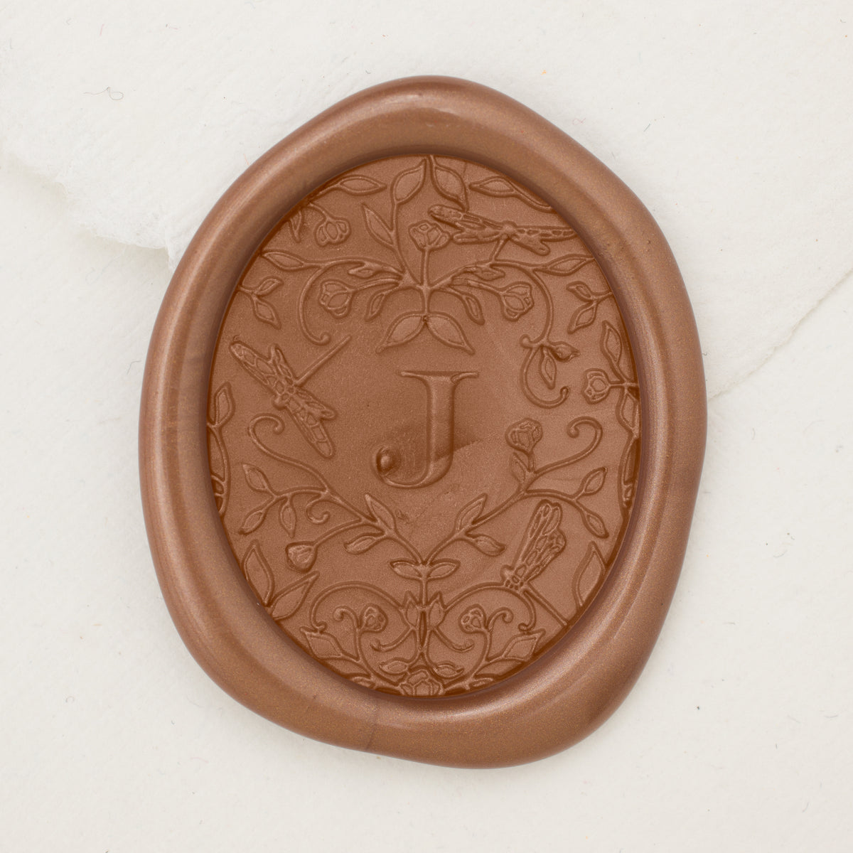 June Single Initial Wax Seals