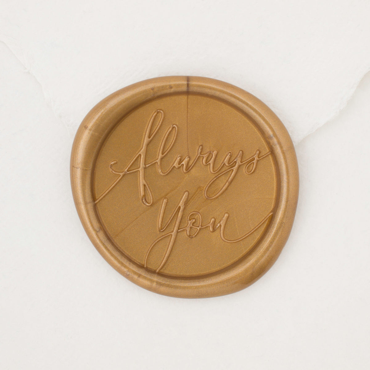 Always You Script Wax Seals