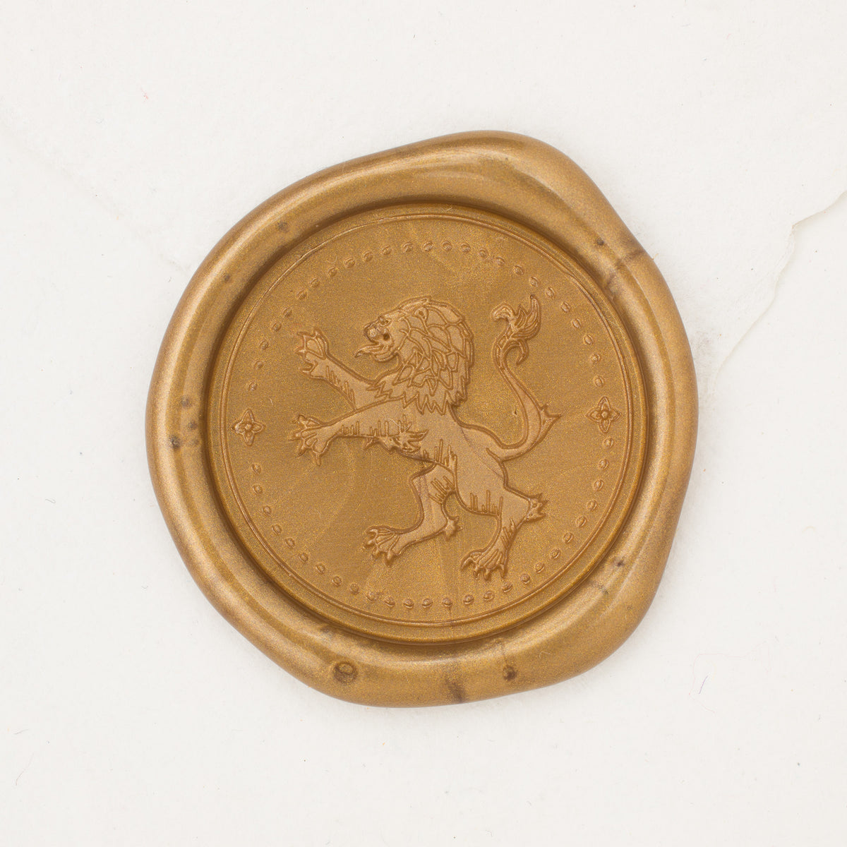 Leo Crest Wax Seals