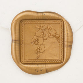 Orchid Airmail Wax Seals