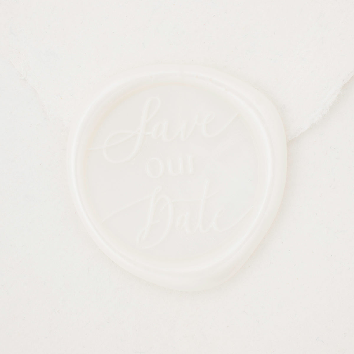 Save Our Date Script Wax Seals