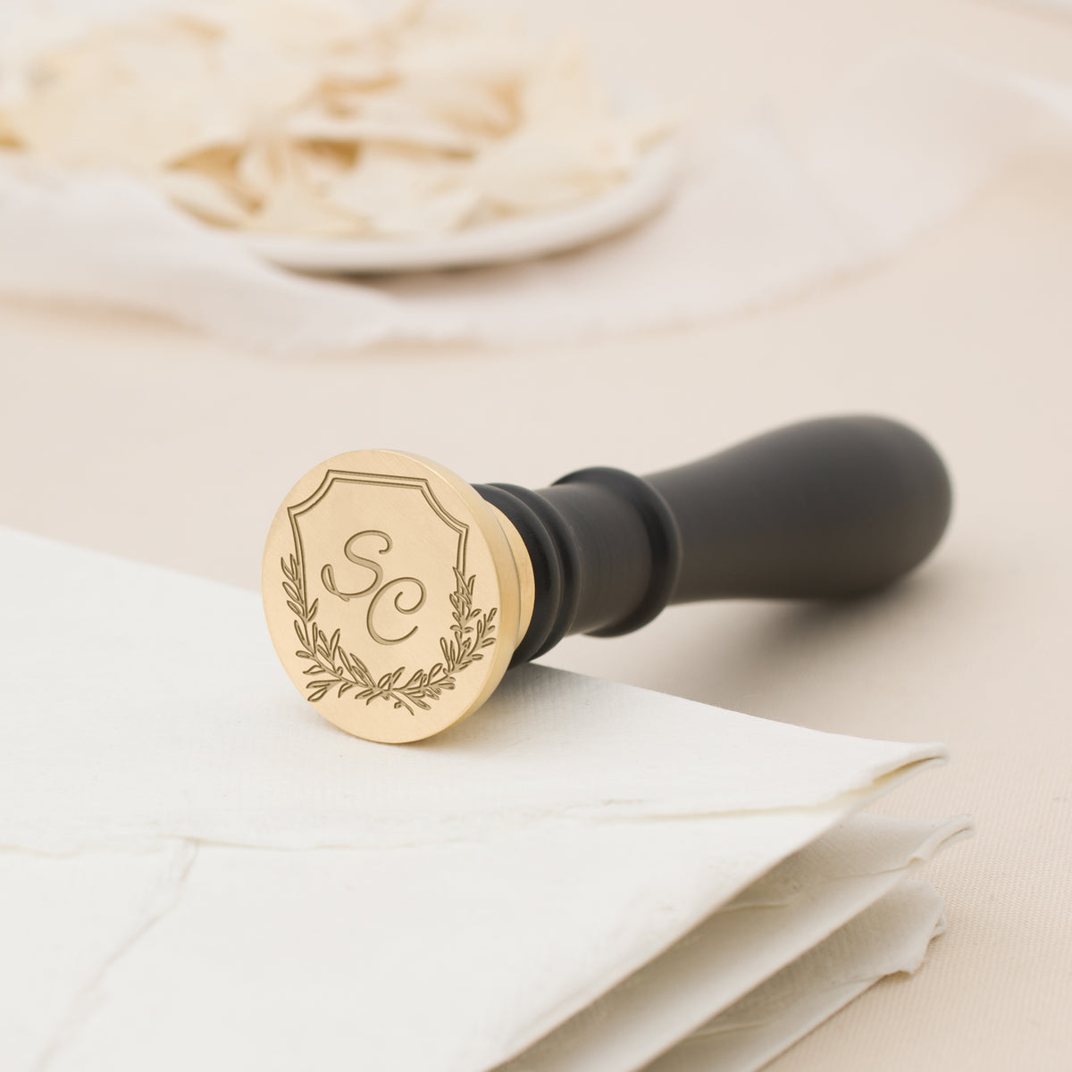 Athena Monogram Wax Stamp