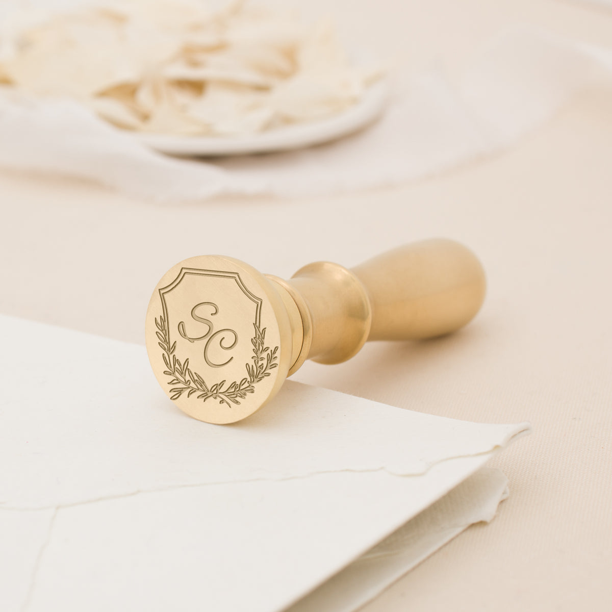 Athena Monogram Wax Stamp