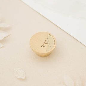 Audrey Single Initial Wax Stamp