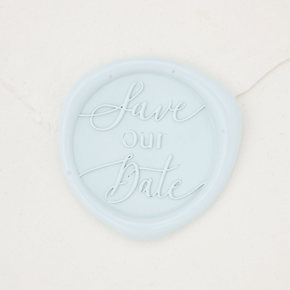 Save Our Date Script Wax Seals