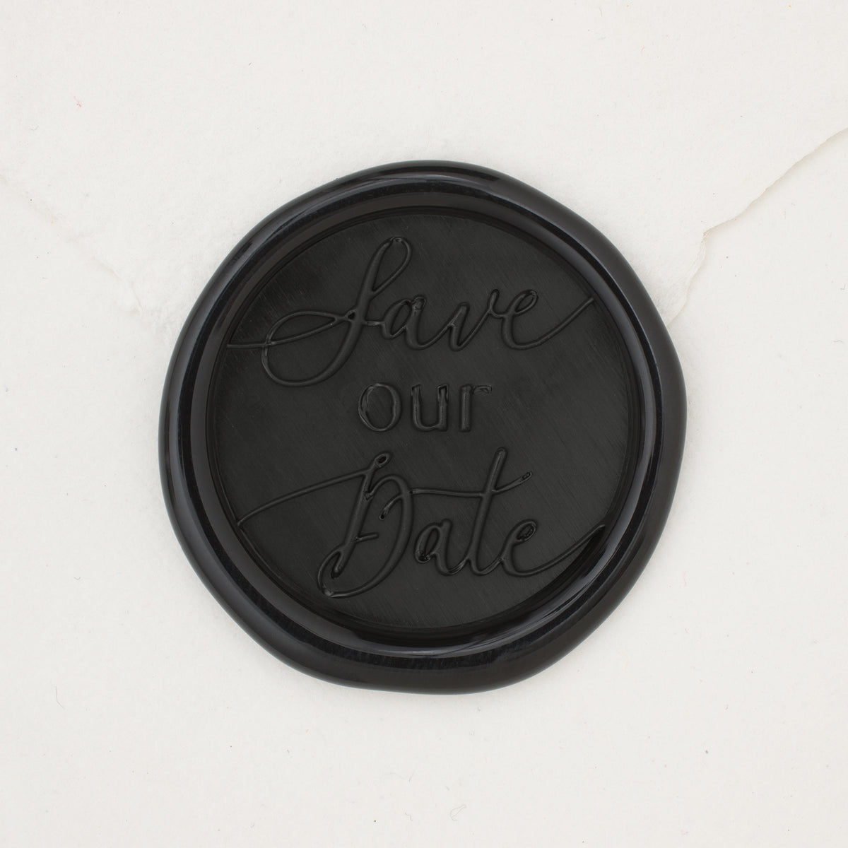 Save Our Date Script Wax Seals