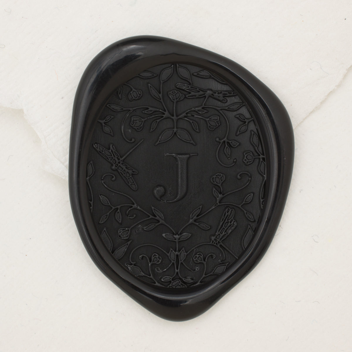 June Single Initial Wax Seals