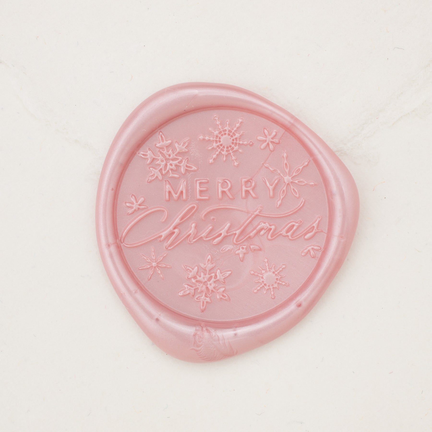 Elegant Christmas Floral Wax seal | Set of 6 Marketplace Holiday Wax Seals  by undefined