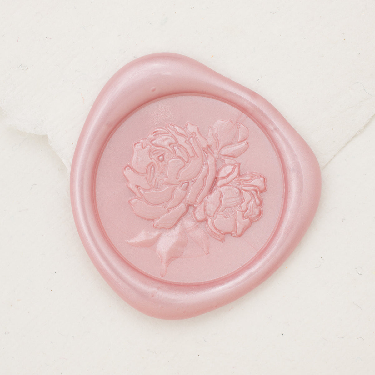 Vintage Peonies 3D Wax Seals