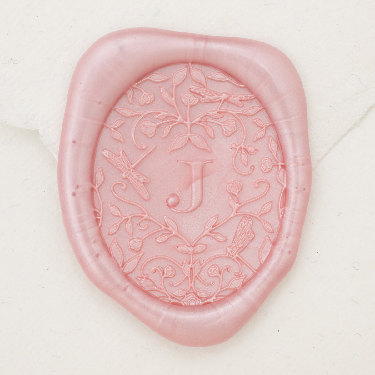 June Single Initial Wax Seals