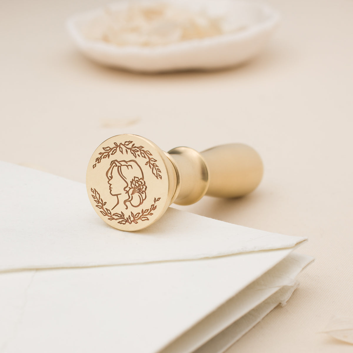 Blushed Bride Wax Stamp