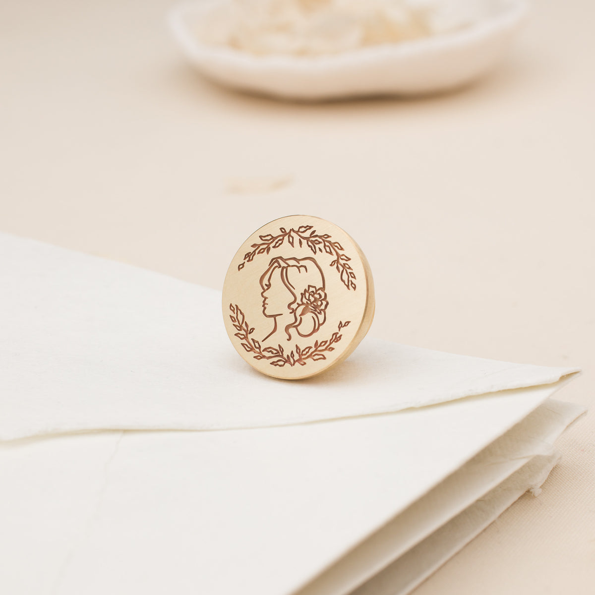 Blushed Bride Wax Stamp