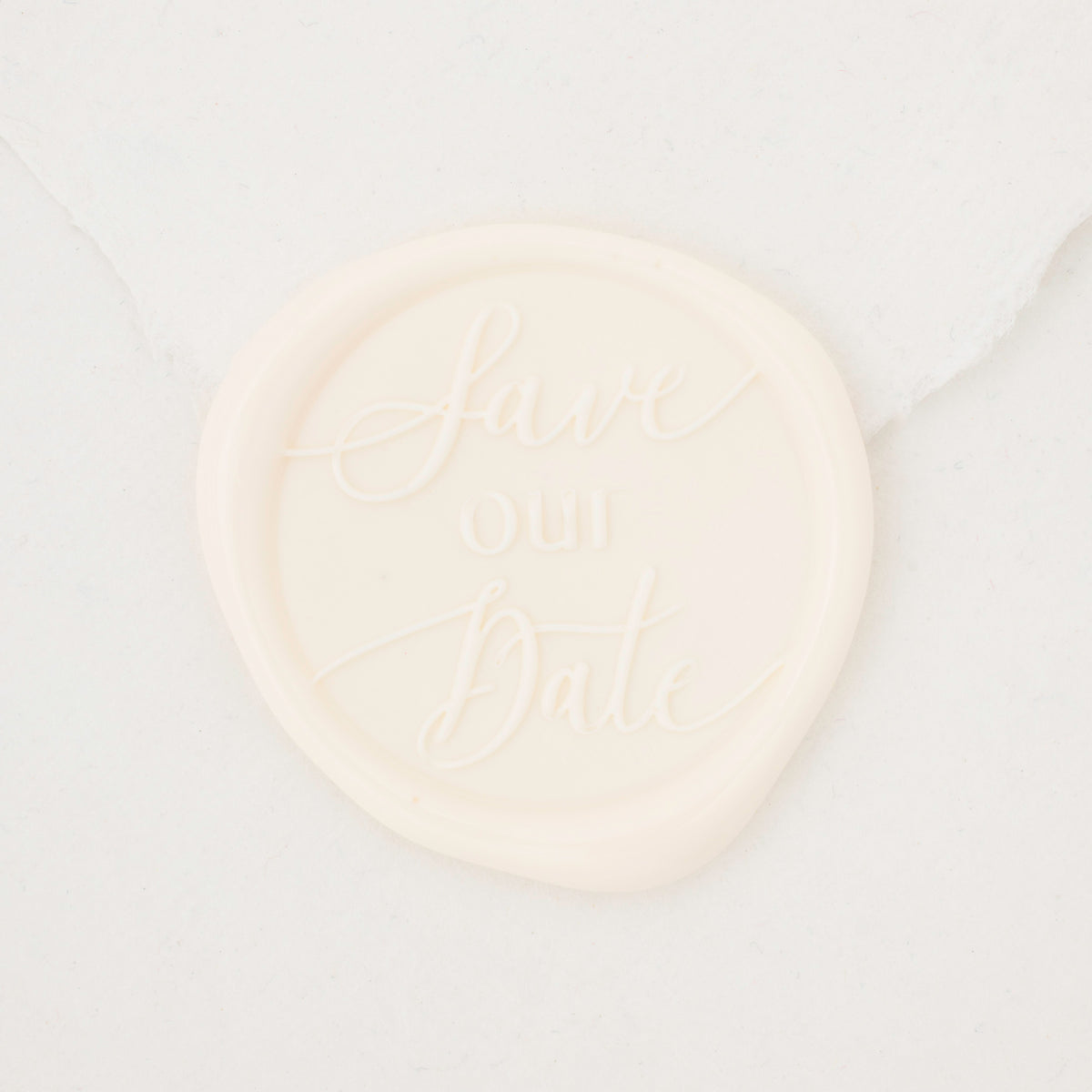 Save Our Date Script Wax Seals