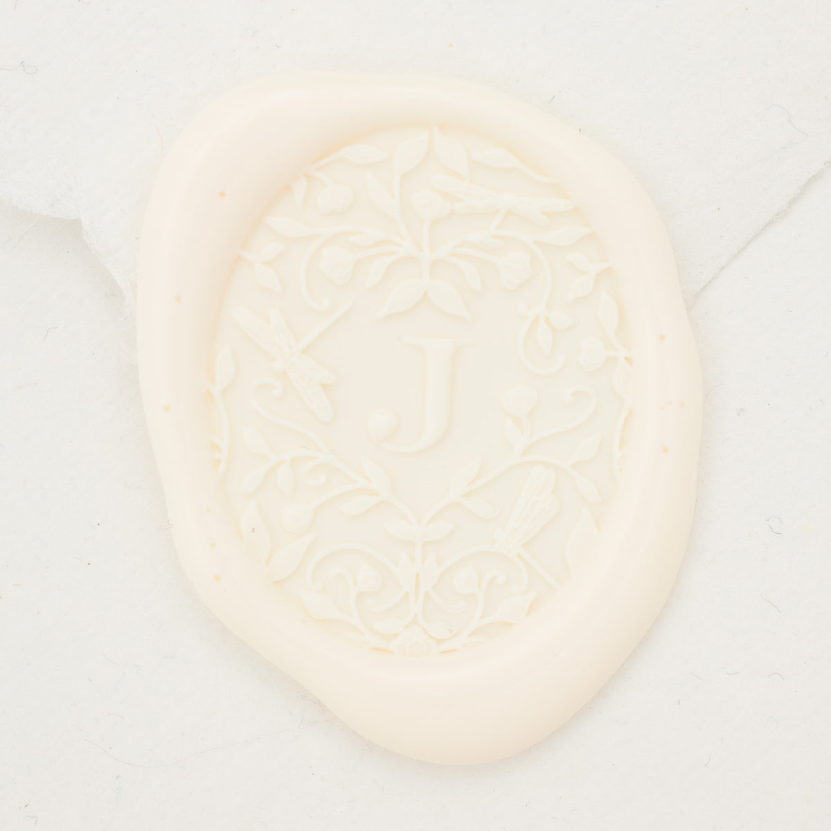 June Single Initial Wax Seals