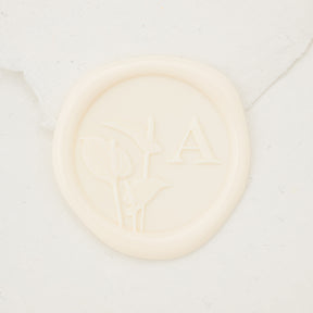 Anthurium Single Initial Wax Seals