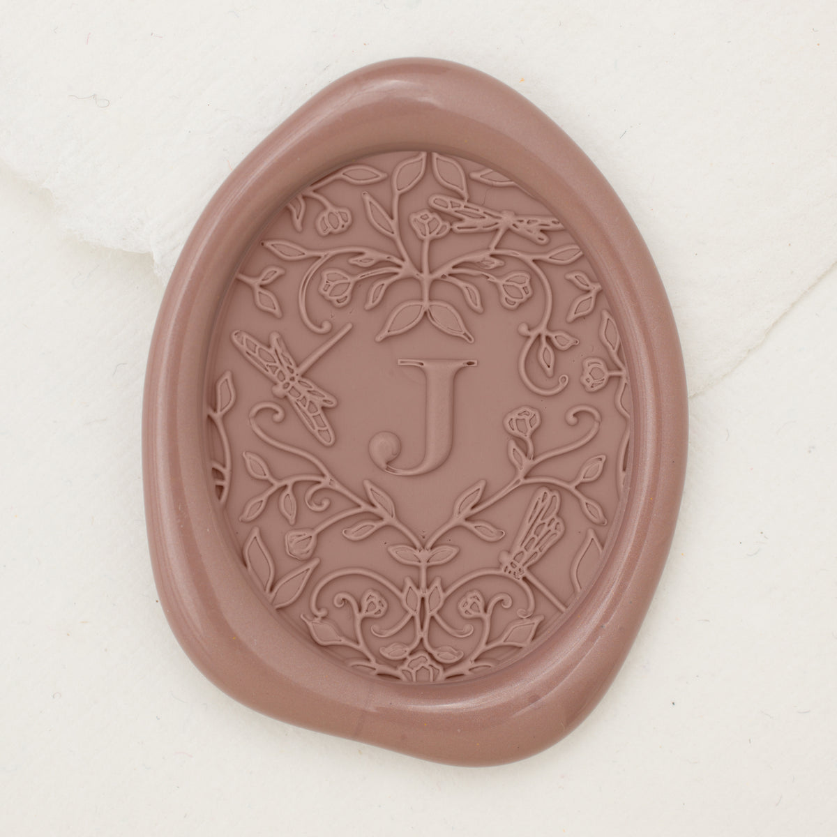 June Single Initial Wax Seals