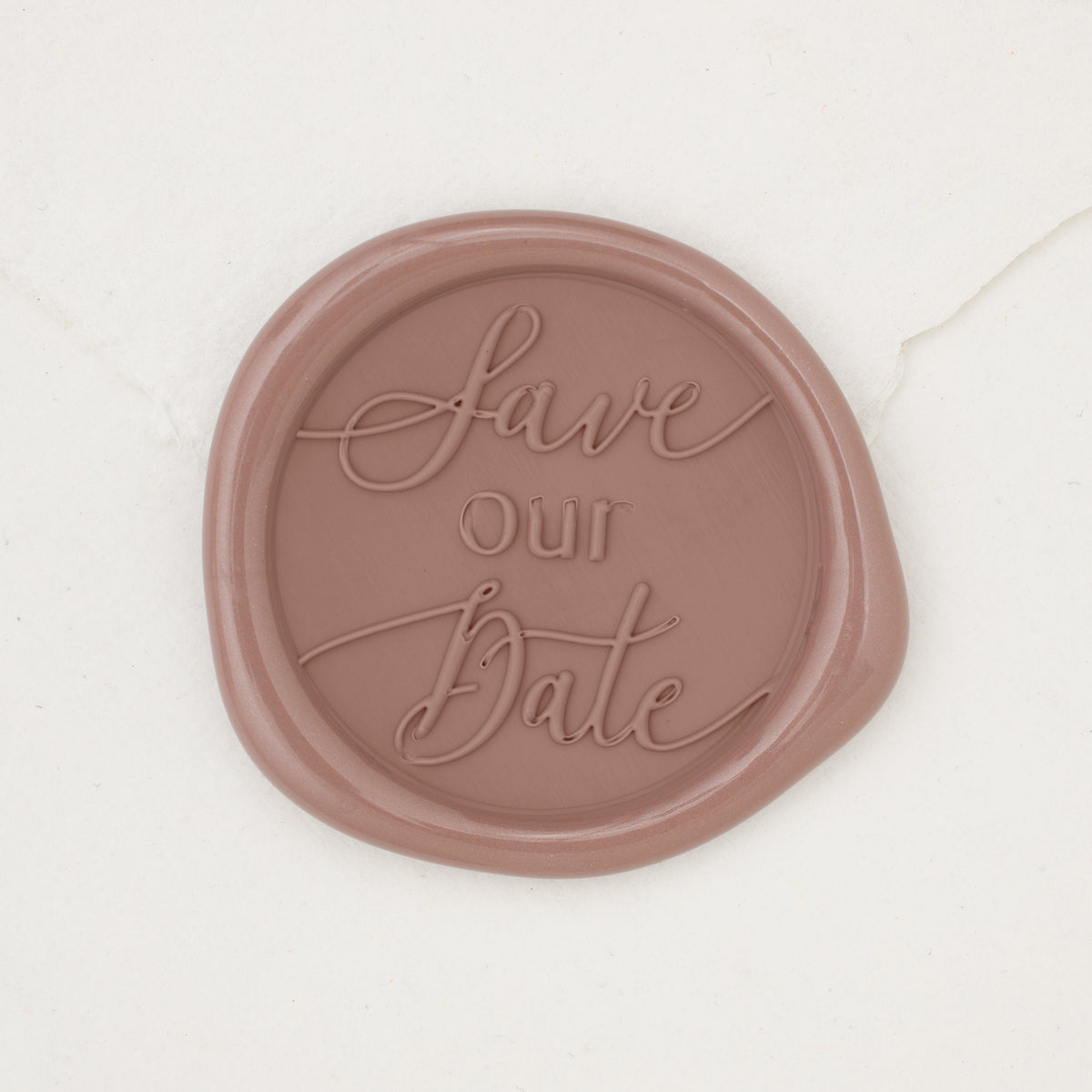 Save Our Date Script Wax Seals