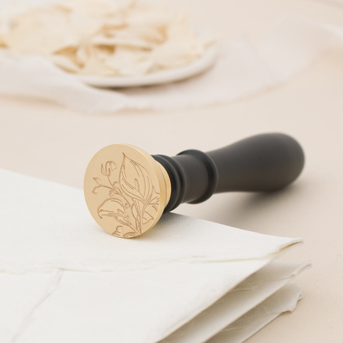 Calla Lily Wax Stamp