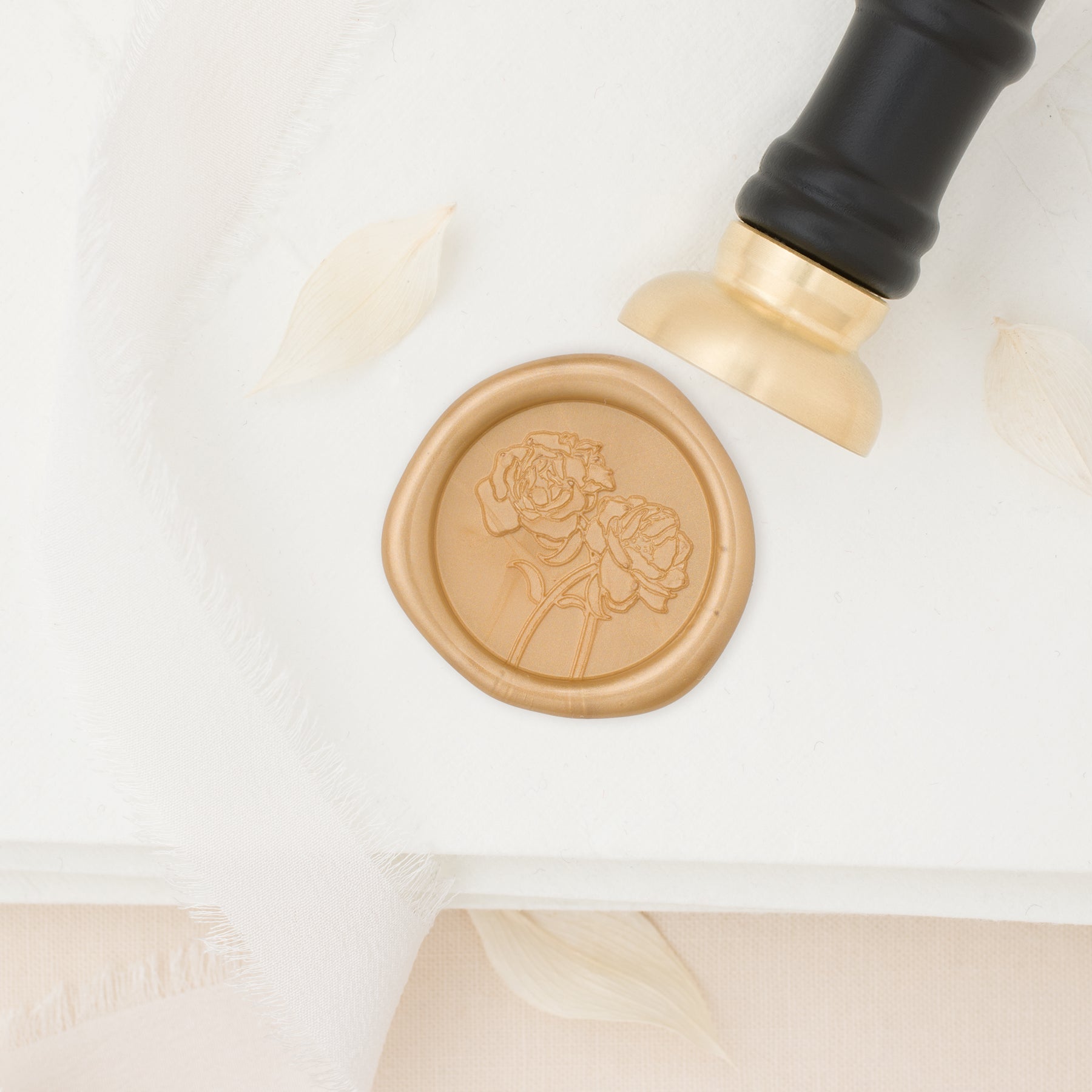 Camellia Wax Stamp