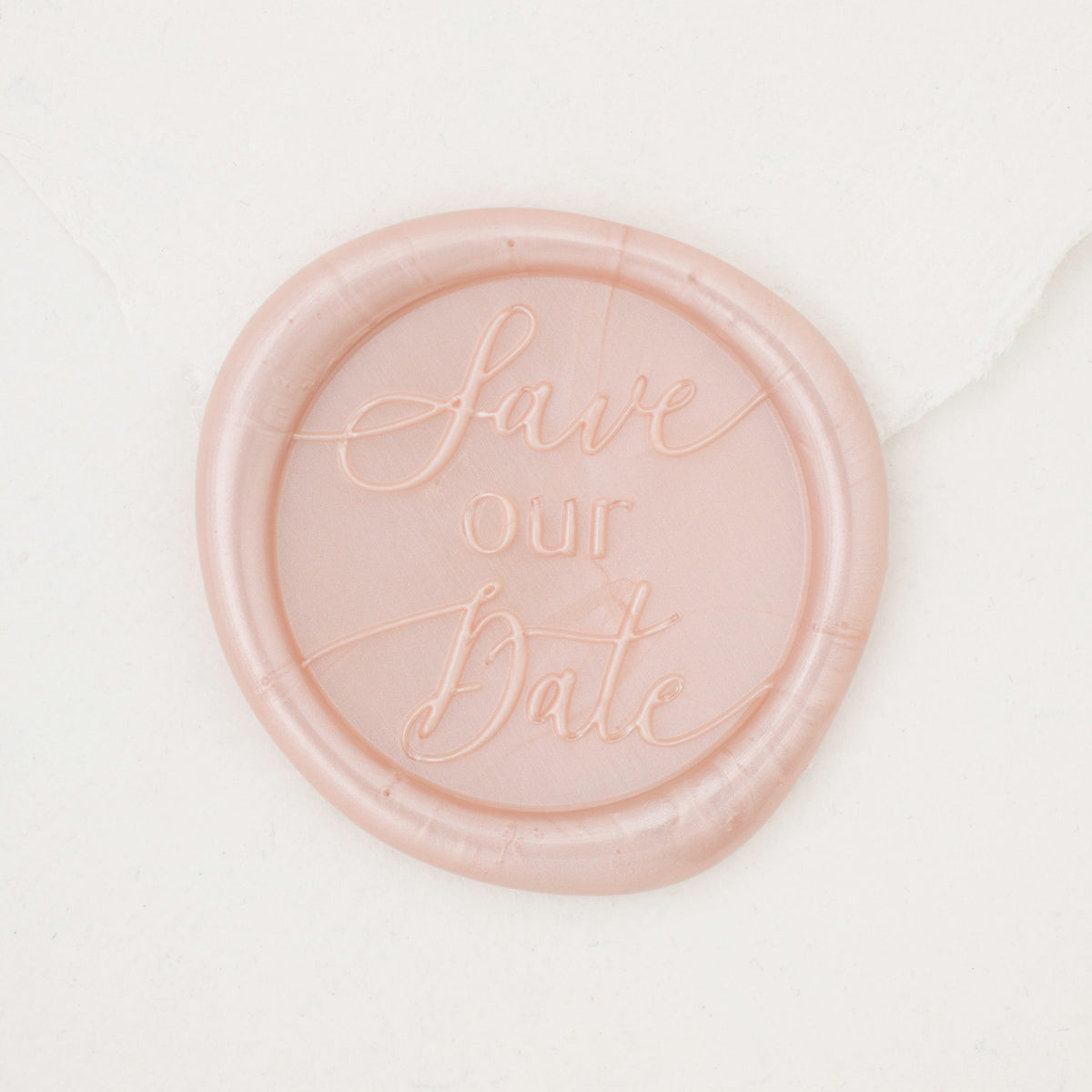 Save Our Date Script Wax Seals