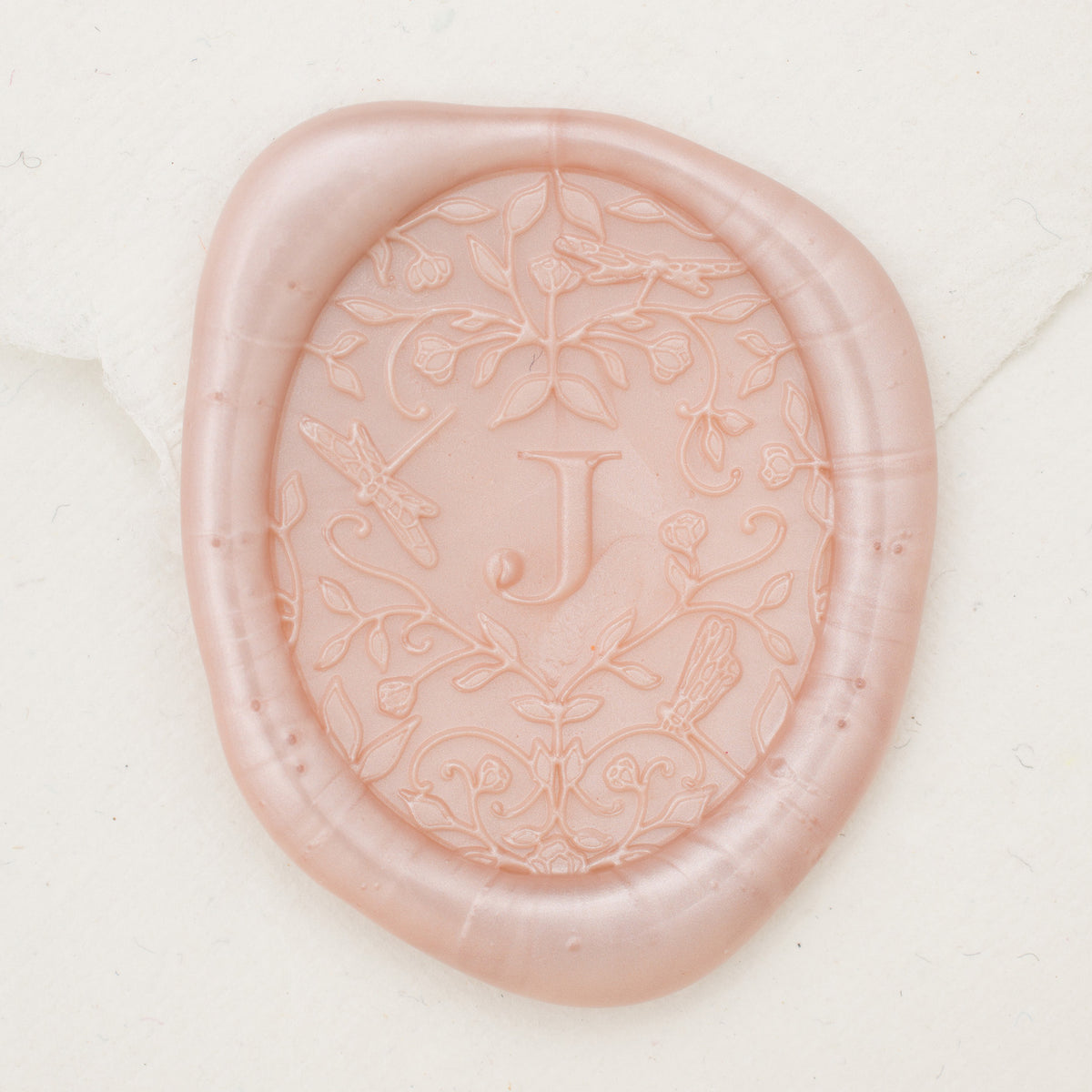 June Single Initial Wax Seals