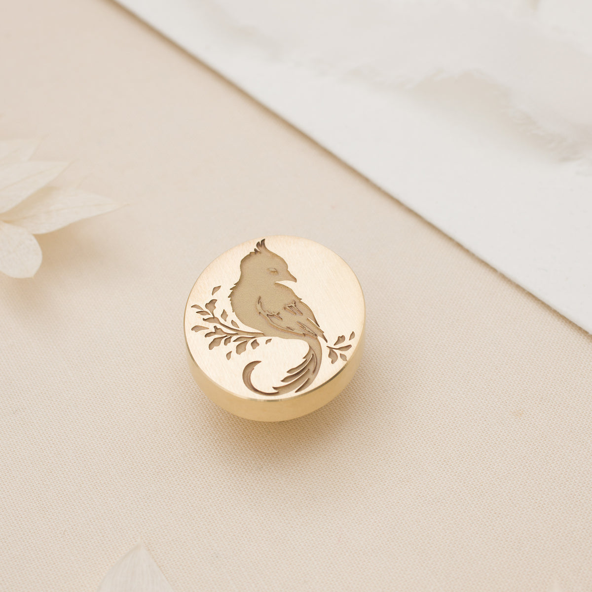 Chinoiserie Bird Wax Stamp