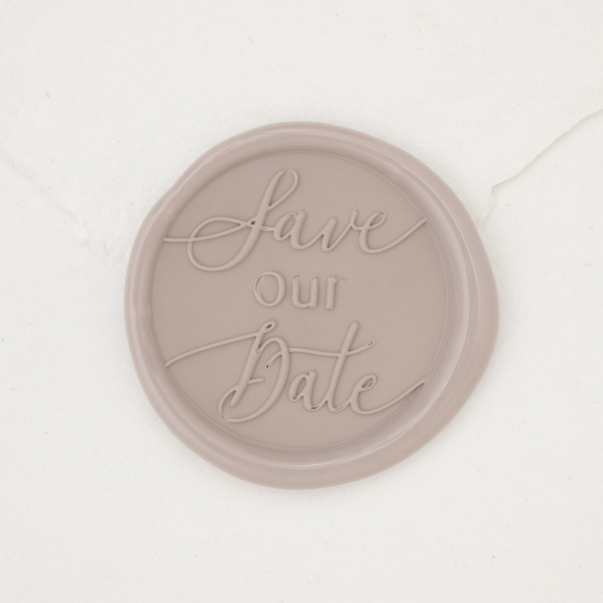 Save Our Date Script Wax Seals