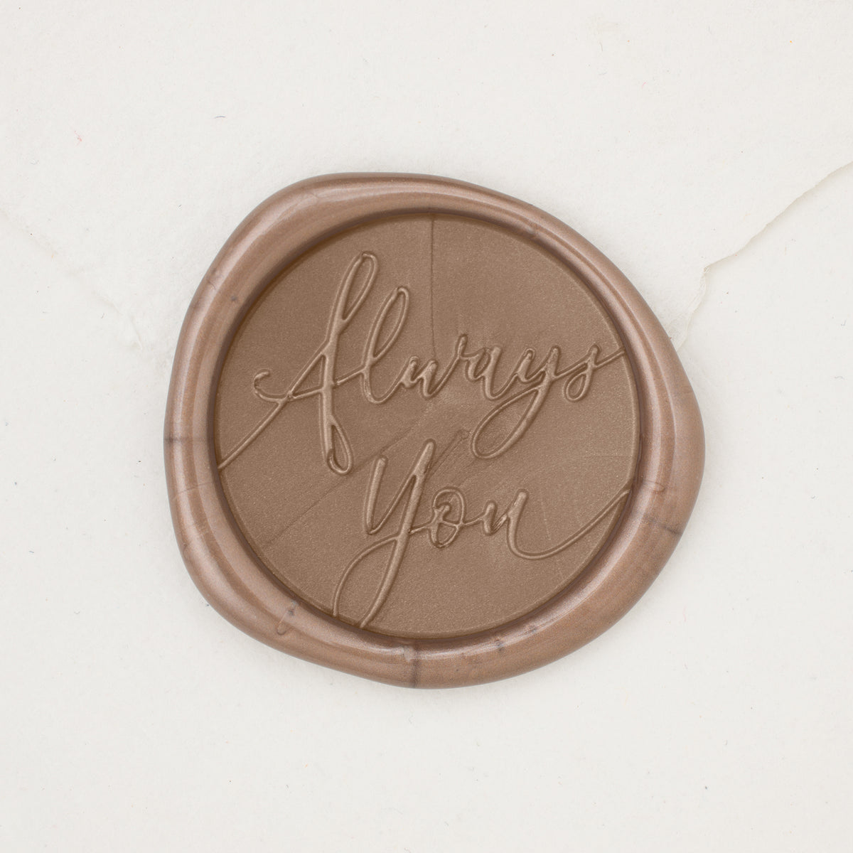 Always You Script Wax Seals