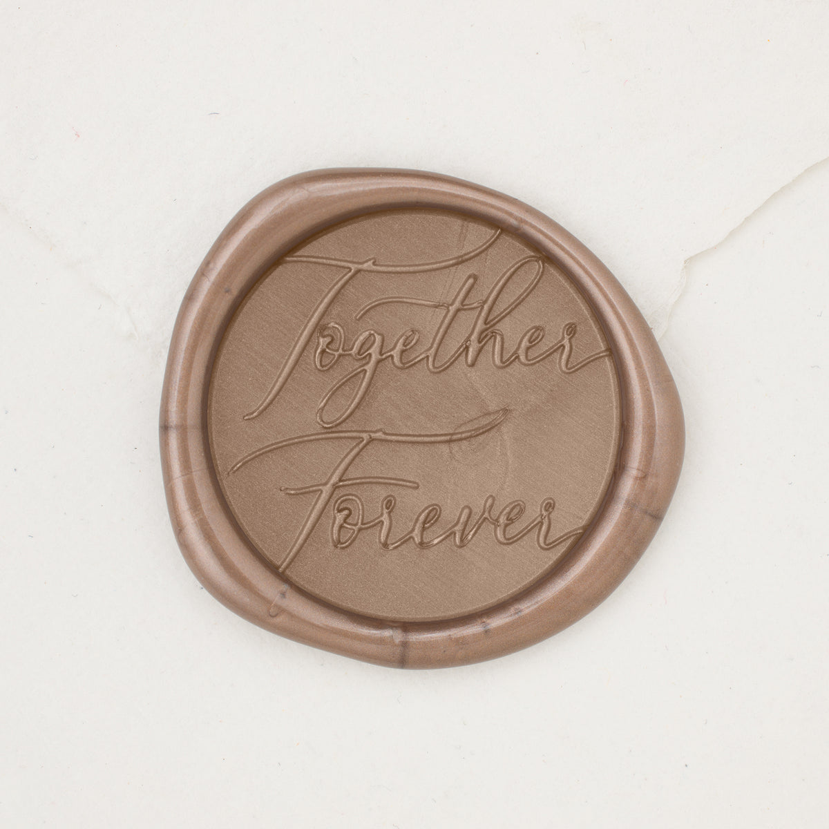 Together Forever Script Wax Seals