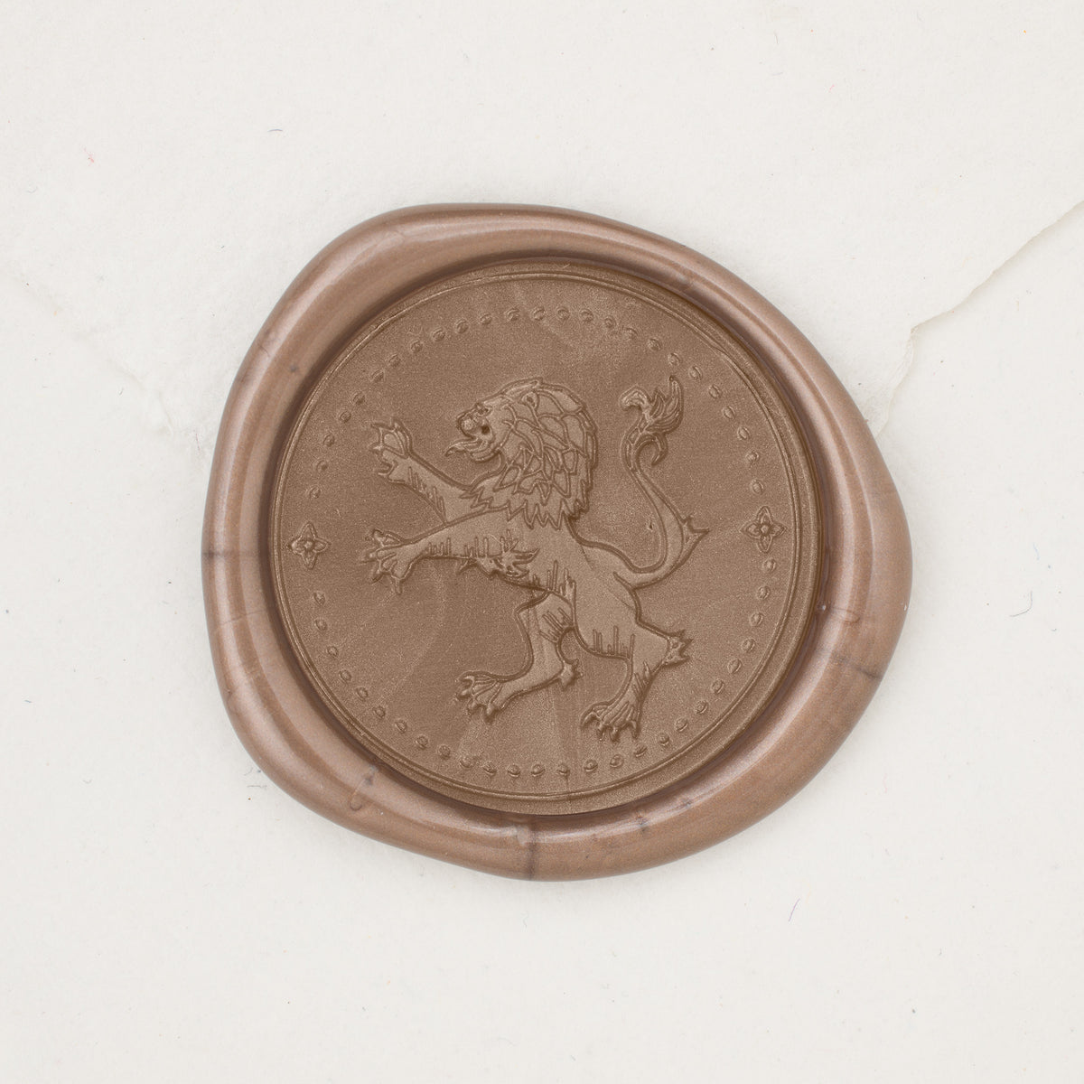 Leo Crest Wax Seals