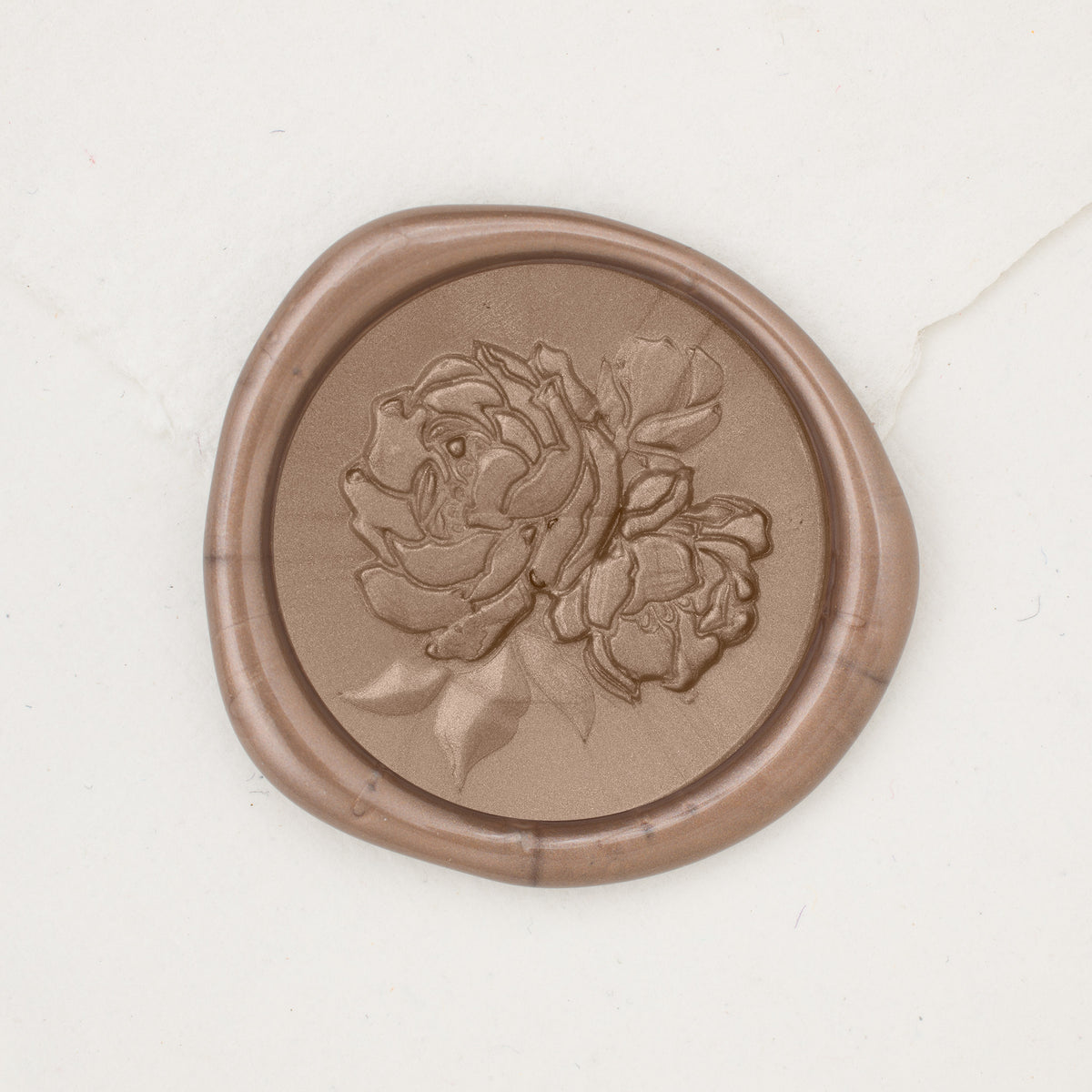 Vintage Peonies 3D Wax Seals