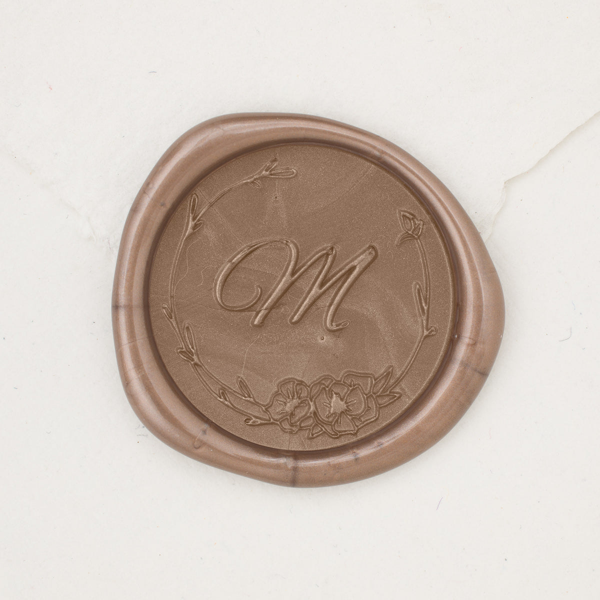 Lucy Single Initial Wax Seals