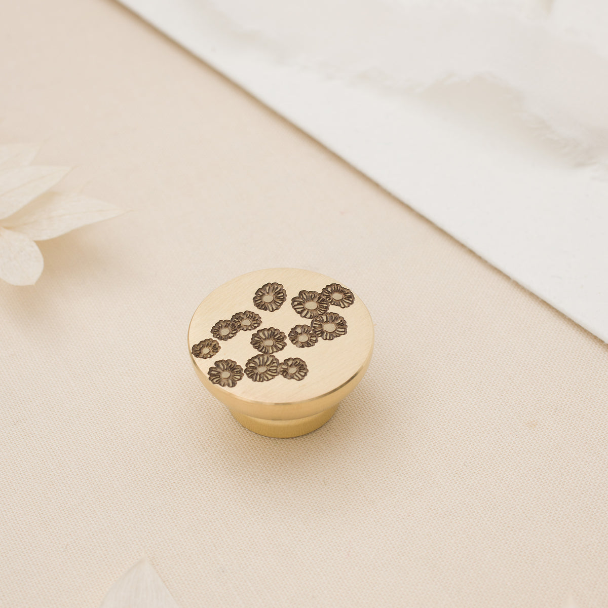 Desert Daisy Wax Stamp