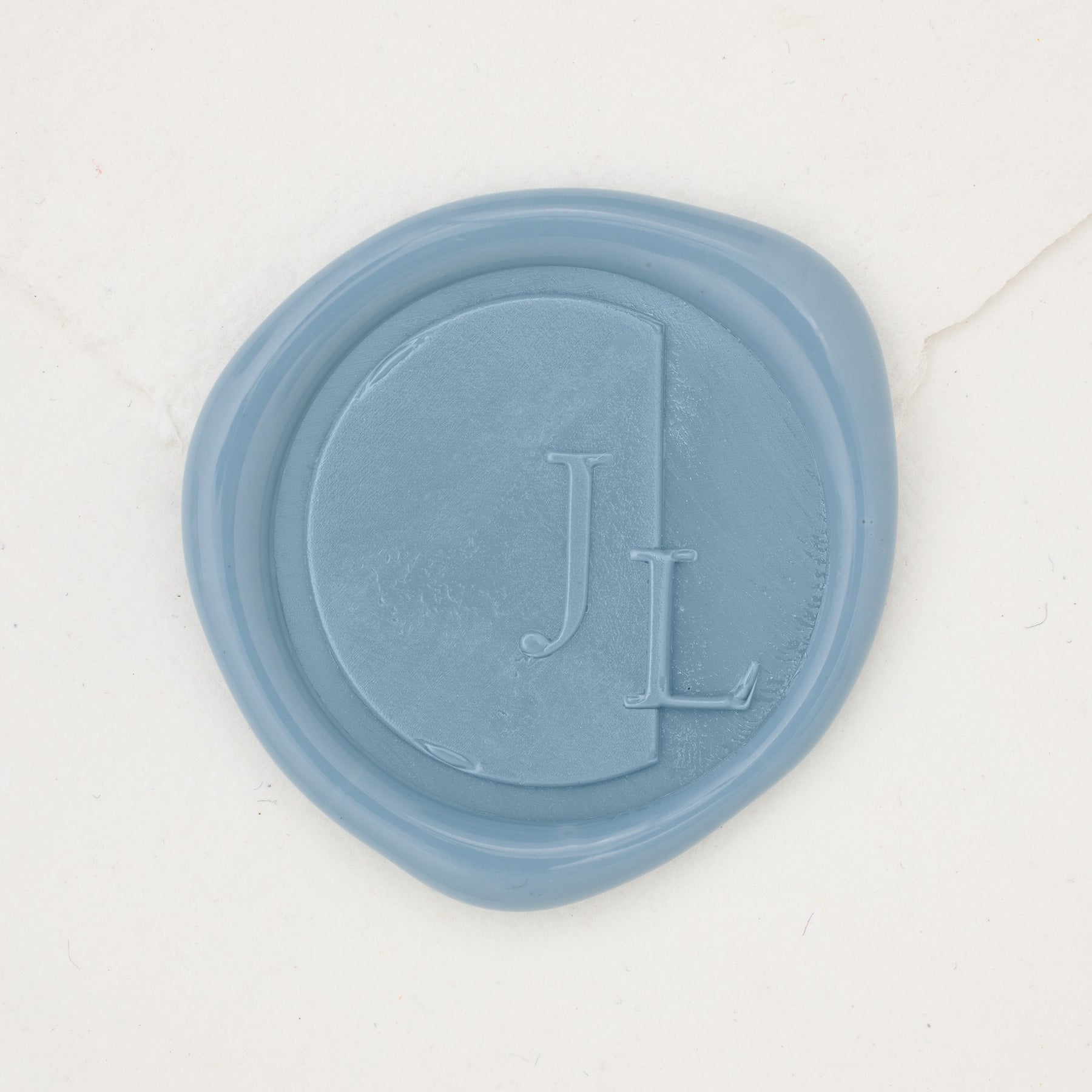Custom Capital Letter Name Wax Seal Stamp - Letter J