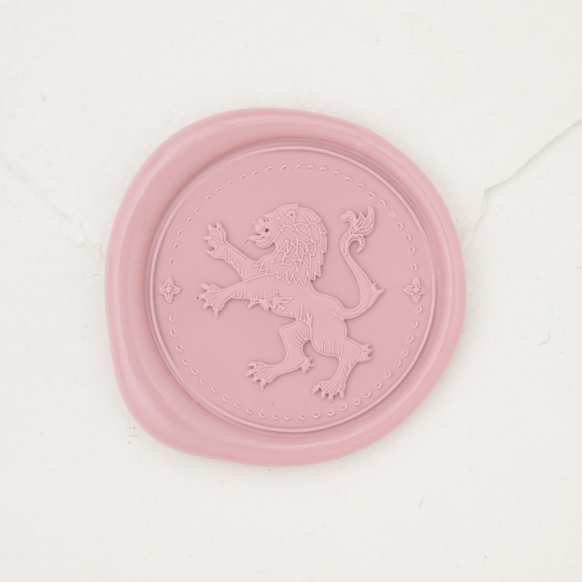 Leo Crest Wax Seals