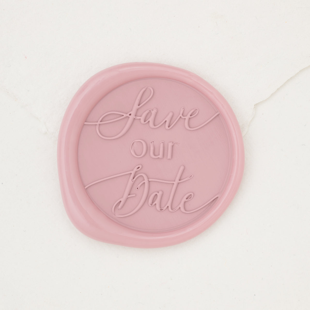 Save Our Date Script Wax Seals