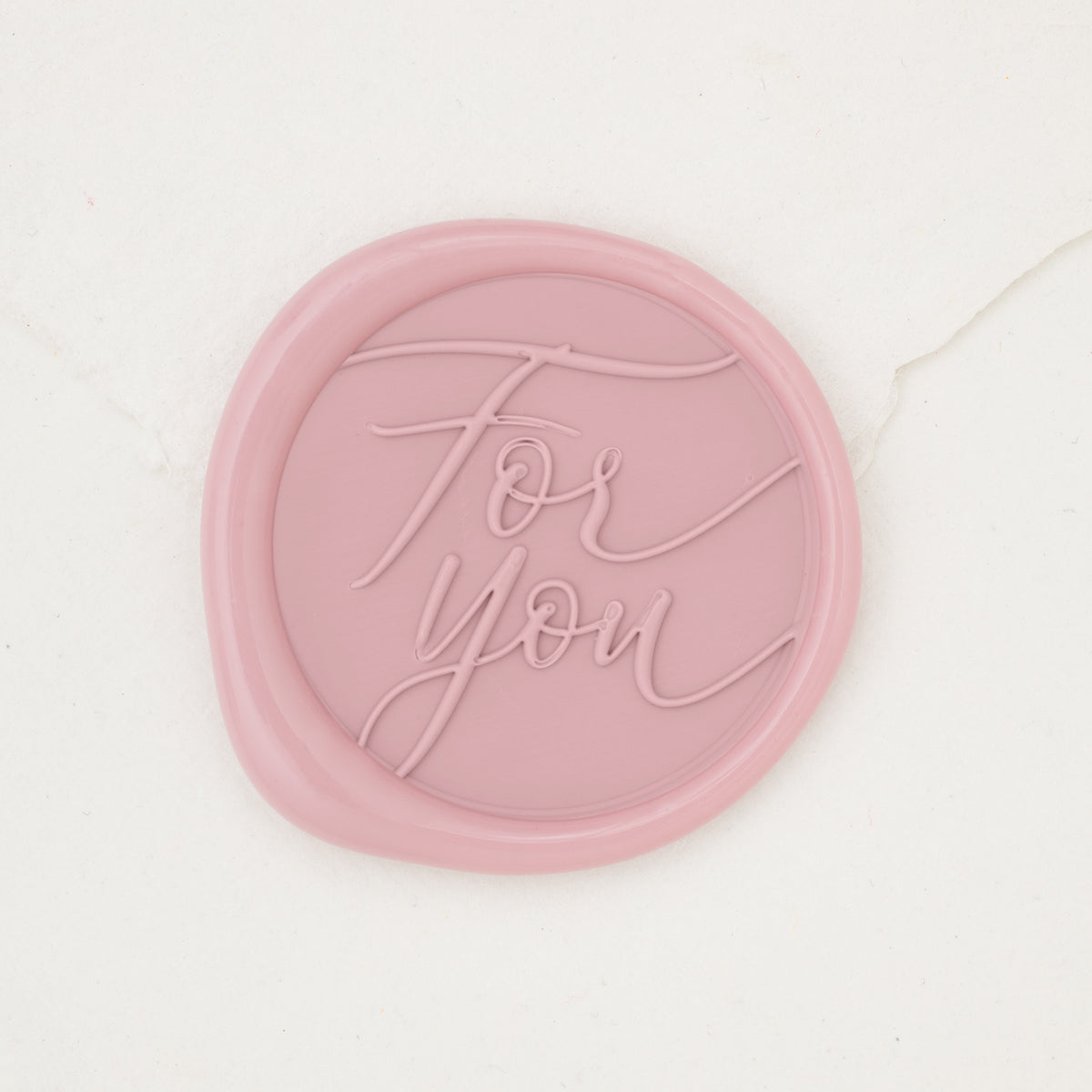 For You Script Wax Seals