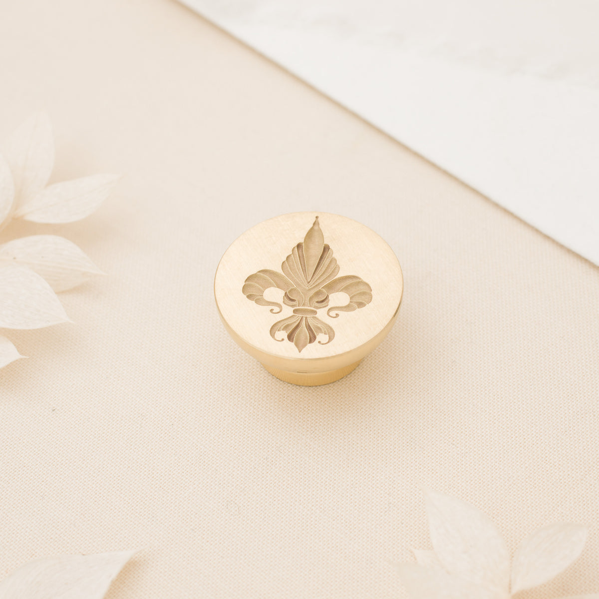 Fleur de Lis 3D Wax Stamp