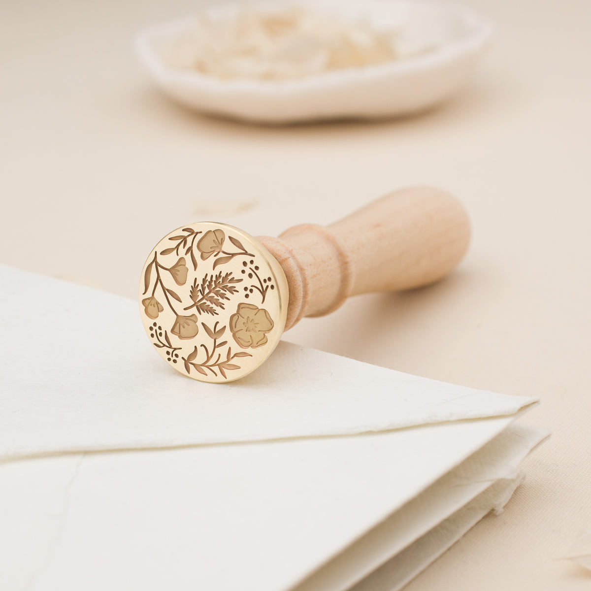 Garden Party Wax Stamp