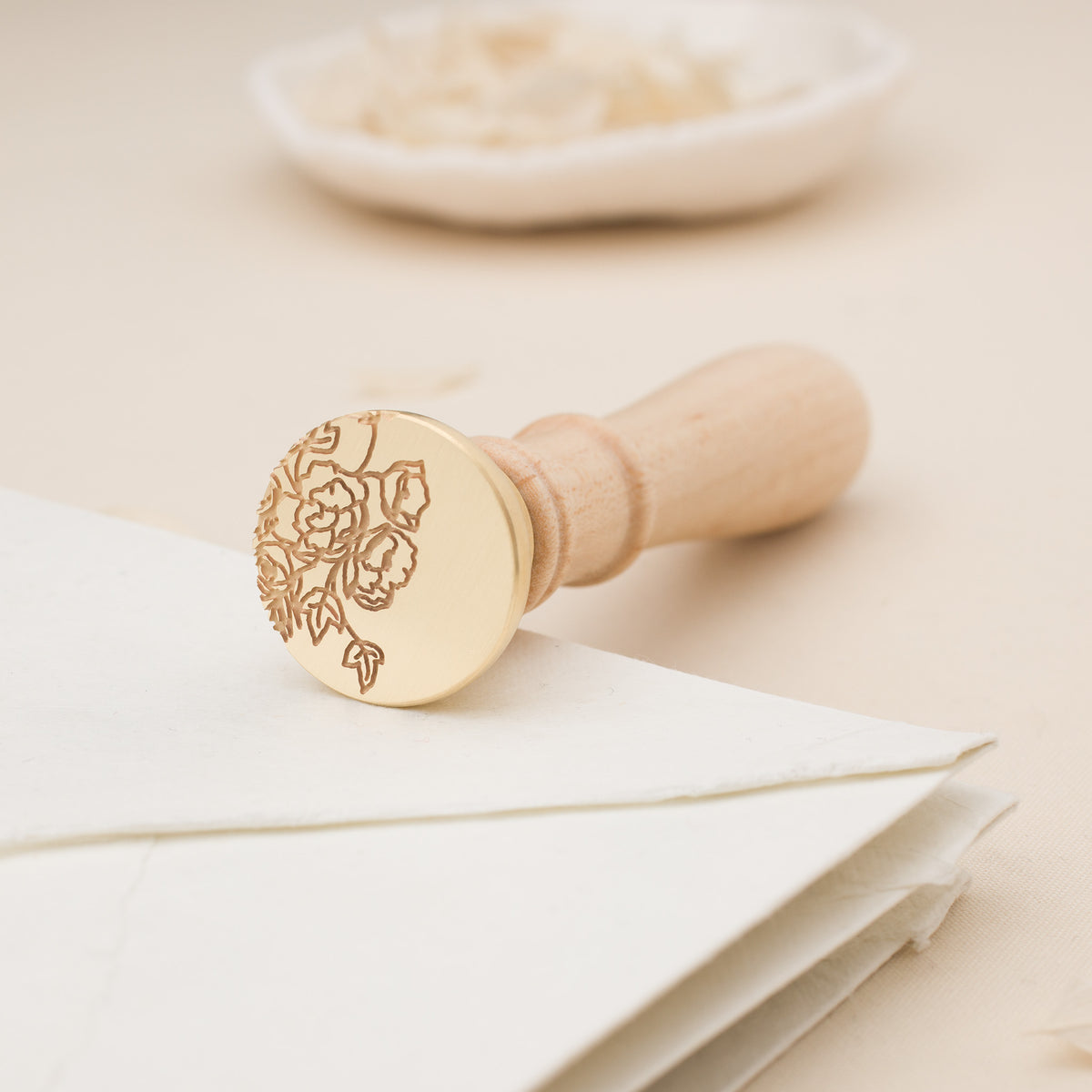 Genevieve Wax Stamp