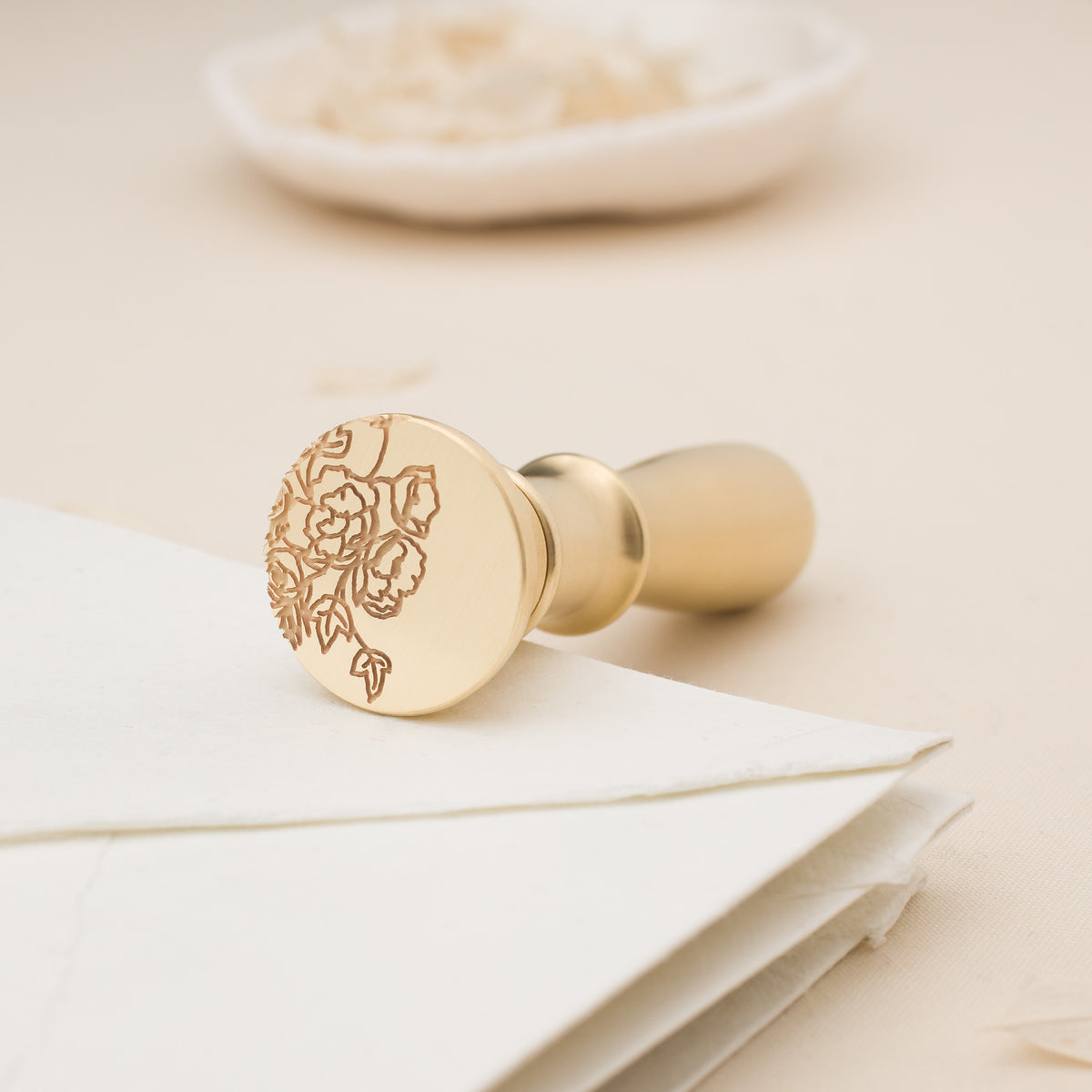 Genevieve Wax Stamp