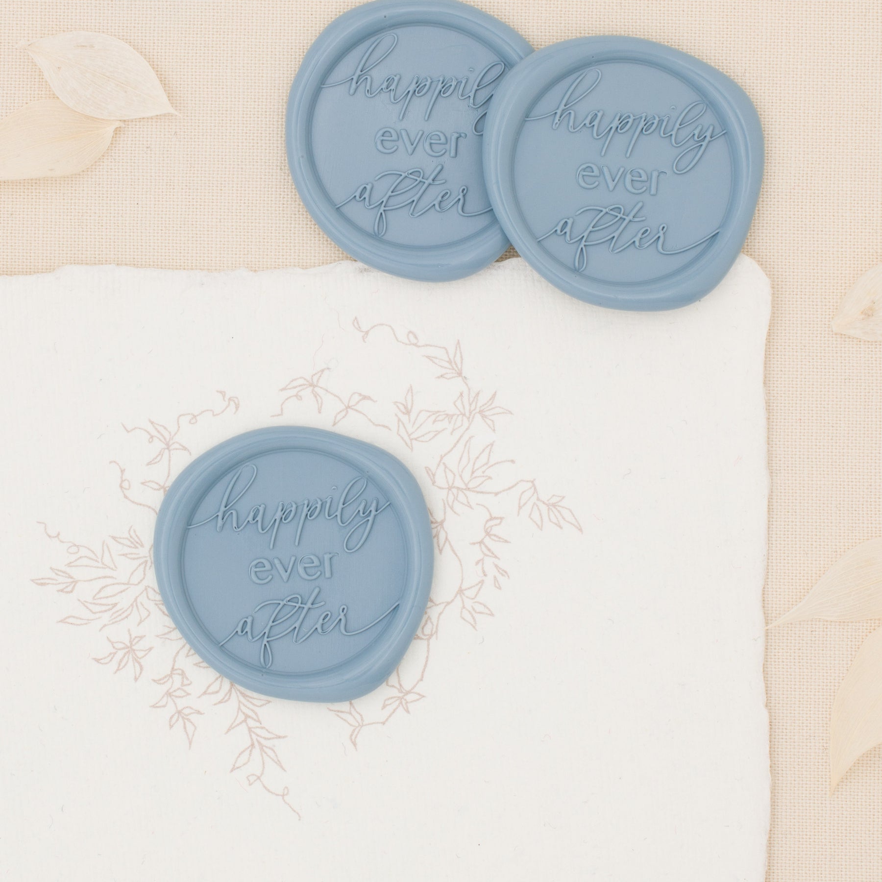 Happily Ever After Script Wax Seals