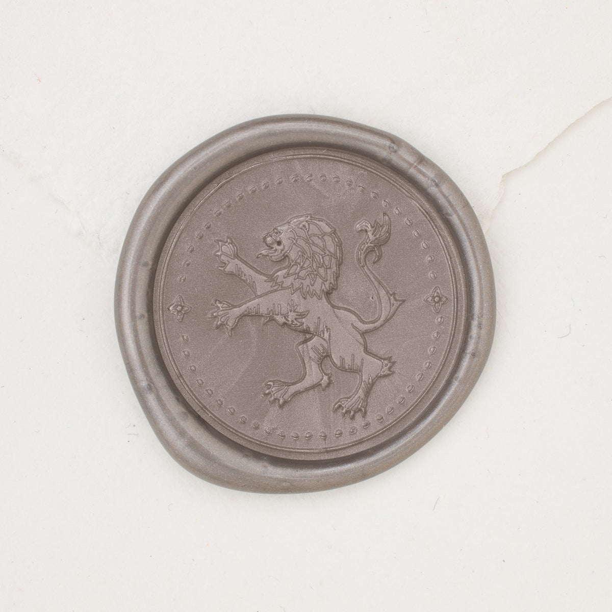 Leo Crest Wax Seals