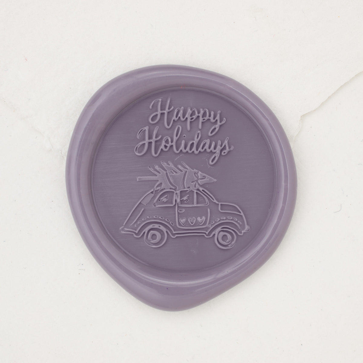 Happy Holidays Wax Seals