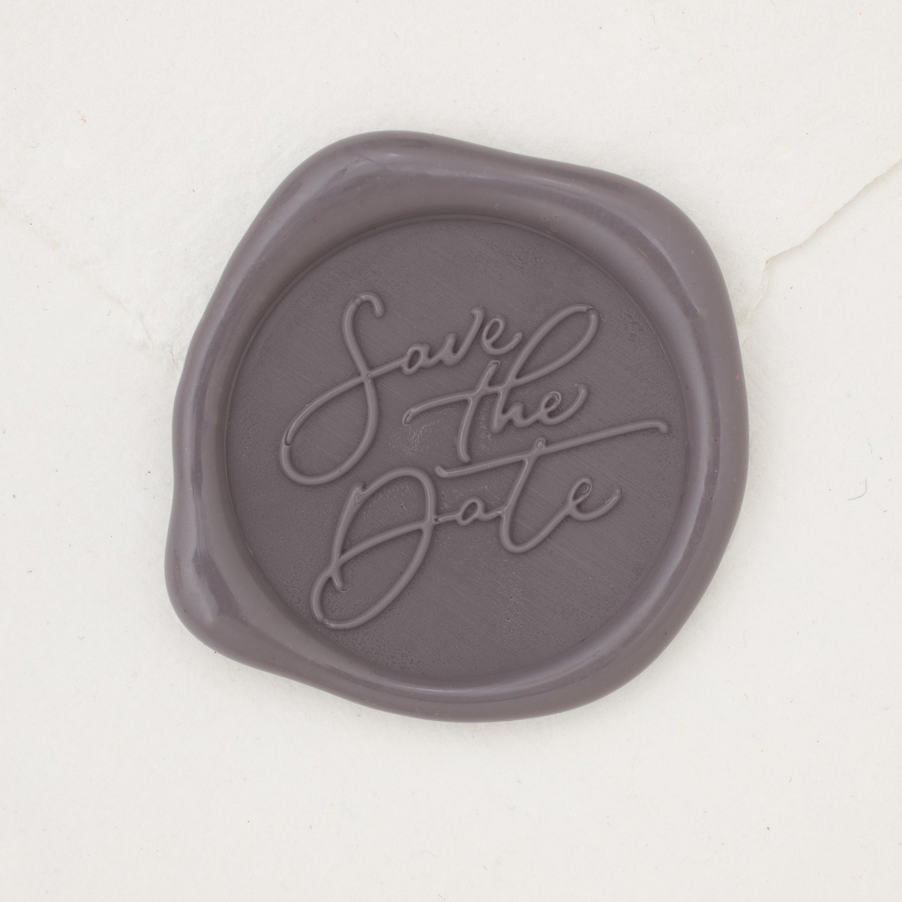 Save the Date in Gold, Steph B. and Co. x Artisaire (pack of 25) Wax  Seals, Pack of 25 by Minted