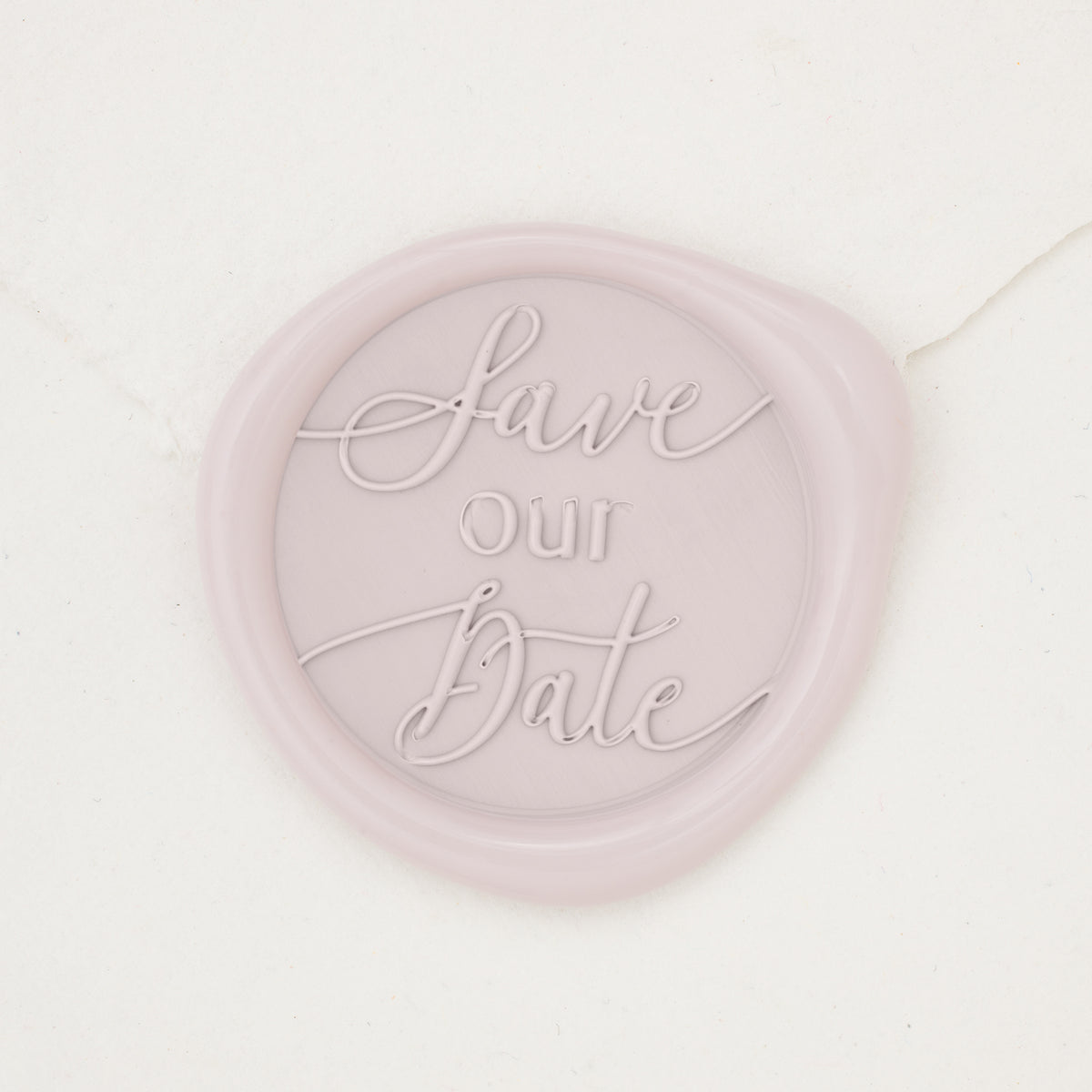 Save Our Date Script Wax Seals