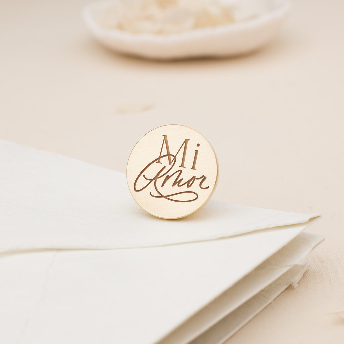 Mi Amor Wax Stamp