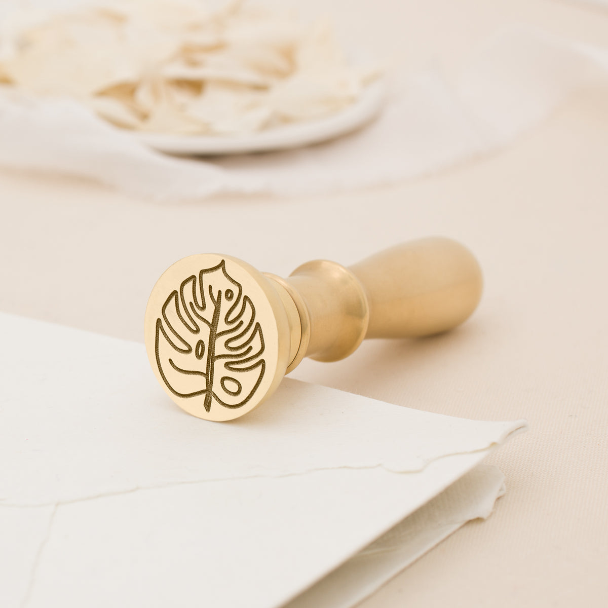 Monstera Love Wax Stamp