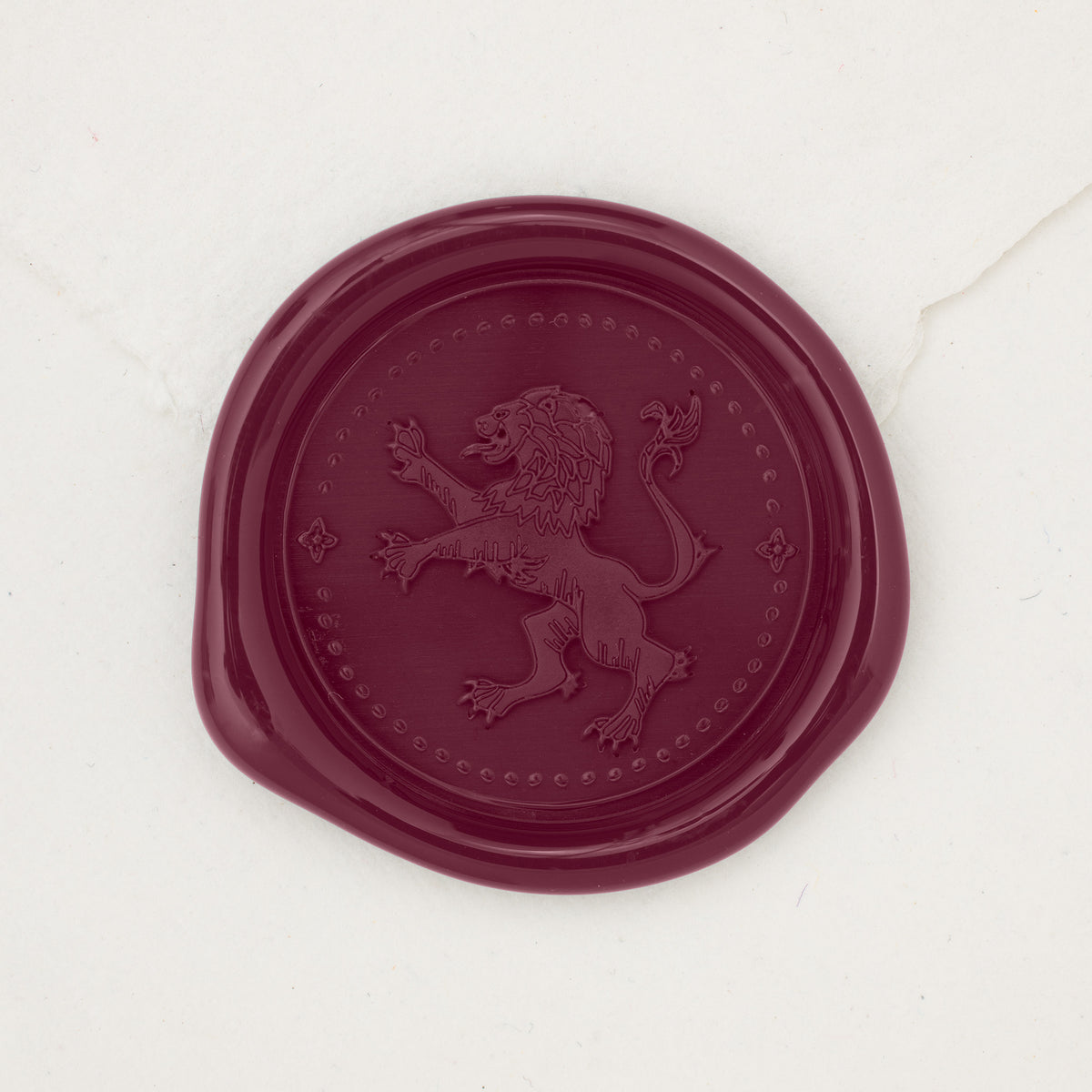 Leo Crest Wax Seals